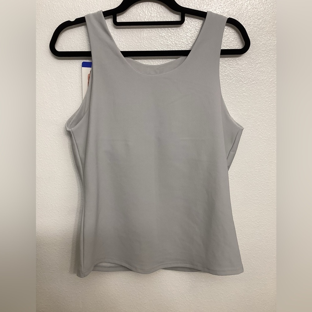32 Degrees Soft Rib Tank Top Built-in Bra - Picture 2 of 9